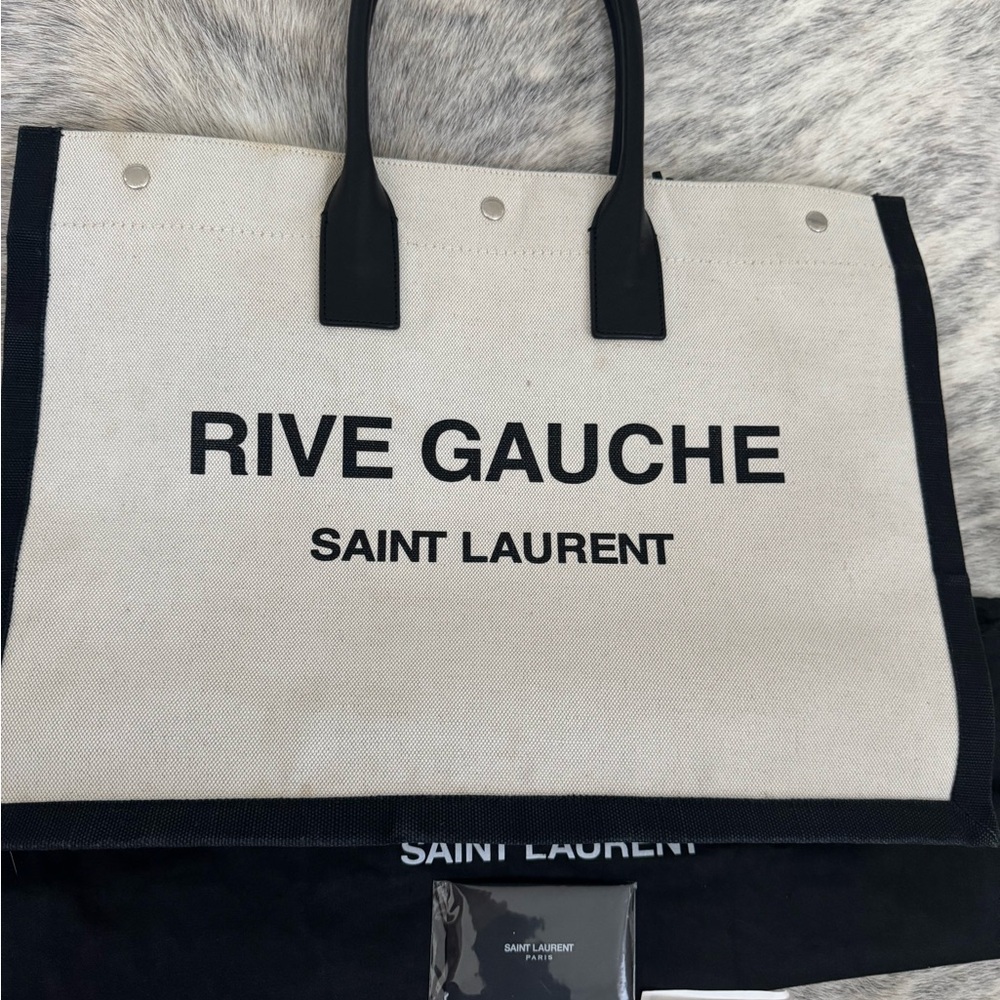 Saint Laurent Rive Gauche  Tote in Canvas